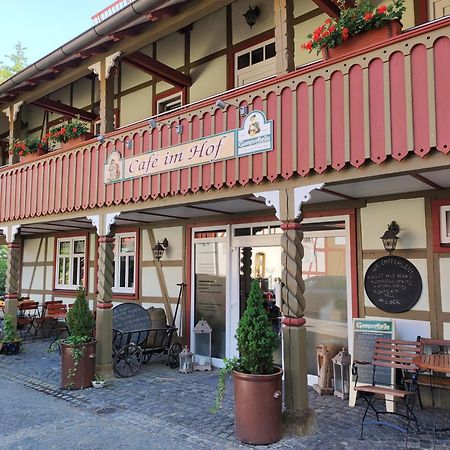 Cafe Im Hof- Bed & Breakfast Streufdorf Exterior photo