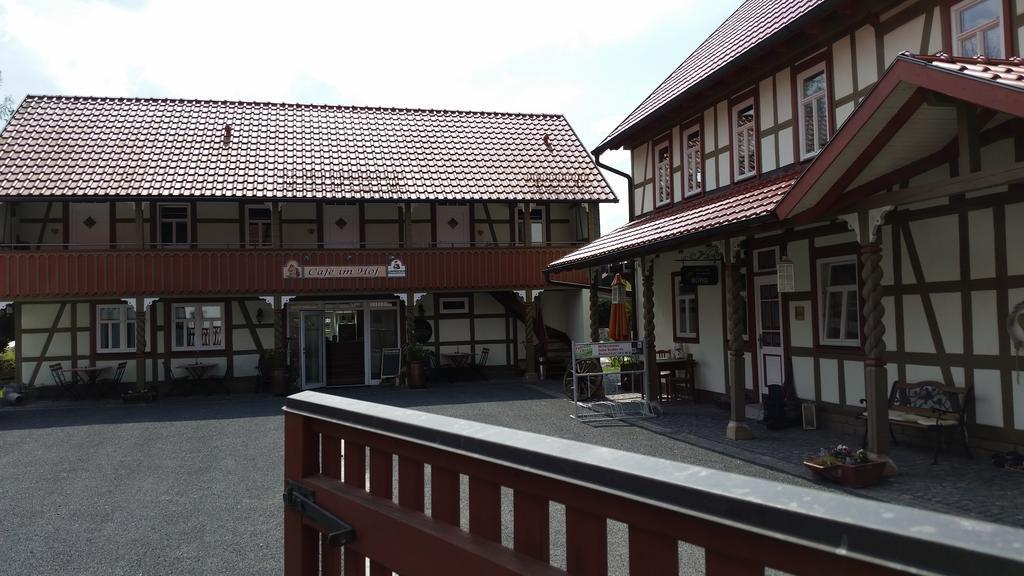 Cafe Im Hof- Bed & Breakfast Streufdorf Exterior photo